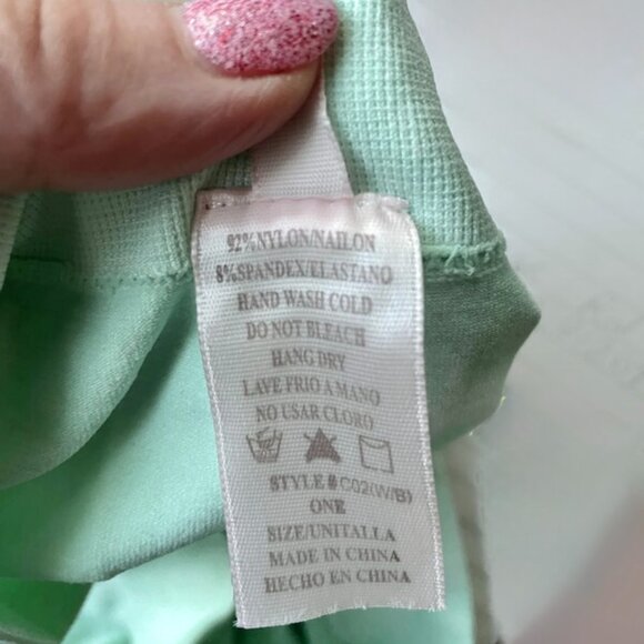 Light mint color leggings - Picture 5 of 5